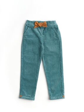 Finding Foxtale Corduroy True Teal Trouser